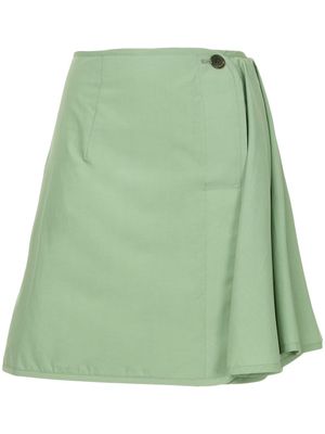 Aalto straight mini skirt - Green