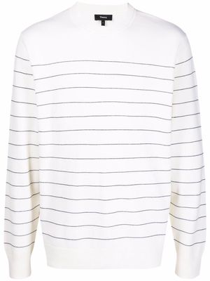 Theory striped knit jumper - Neutrals