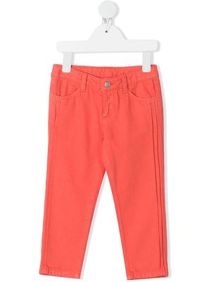 Knot Monique twill jeans - Red