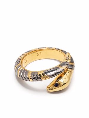 Zadig&Voltaire snake-wrap ring - Gold
