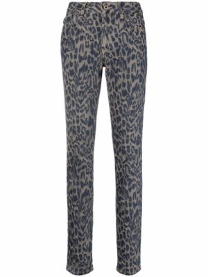 Just Cavalli leopard-print skinny jeans - Neutrals