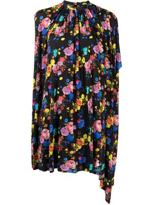 COOL T.M floral-print sleeveless mini dress - Multicolour