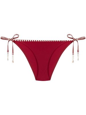 Marlies Dekkers tie-fastening bikini bottoms - Red