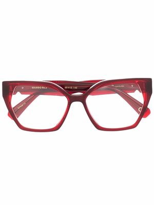 Etnia Barcelona square-frame glasses - Red
