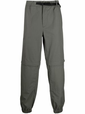 MSGM straight-leg cargo trousers - Green