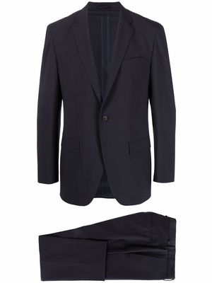BOSS single-breasted suit - Blue