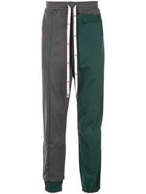 Maison Mihara Yasuhiro double-layered causal trousers - Green