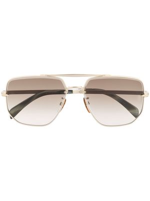 Eyewear by David Beckham square-frame sunglasses - Brown