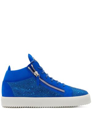 Giuseppe Zanotti Kriss high-top sneakers - Blue