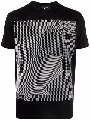 Dsquared2 graphic-print T-shirt - Black