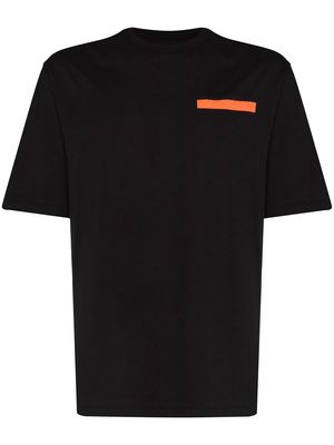 Heron Preston for Calvin Klein tape logo cotton T-shirt - Black