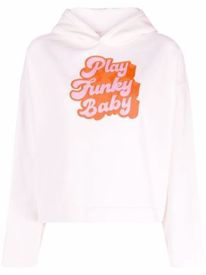 Maje Play Funky Baby hoodie - White