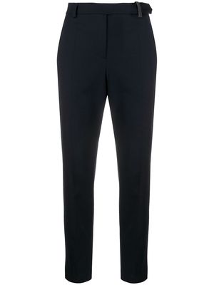 Brunello Cucinelli cropped tailored trousers - Blue