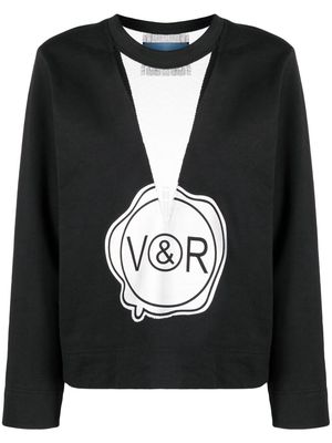 Viktor & Rolf Basic Geometry II sweatshirt - Black