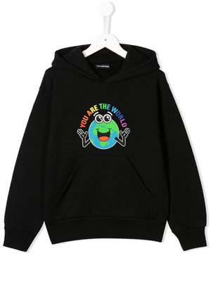 Balenciaga Kids You Are The World hoodie - Black