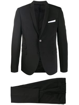 Neil Barrett slim-fit single-breasted suit - Black