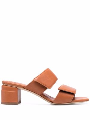 Officine Creative Elsie leather mules - Brown