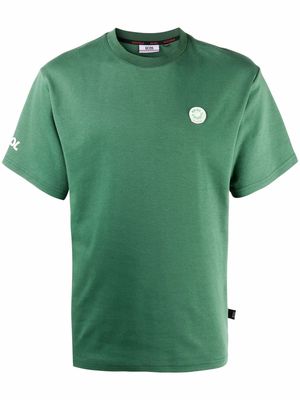 Gcds logo-patch cotton T-shirt - Green