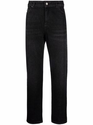 Karl Lagerfeld essential straight leg jeans - Black