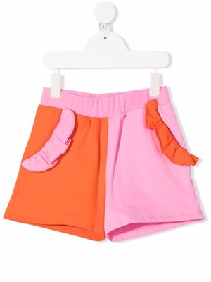 WAUW CAPOW by BANGBANG Fab Block jersey shorts - Pink