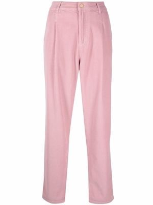 Essentiel Antwerp Ashtonishing corduroy tapered trousers - Pink