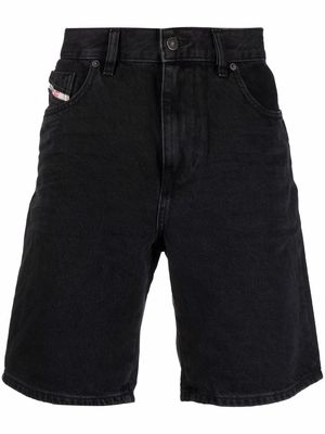 Diesel straight-fit denim shorts - Grey