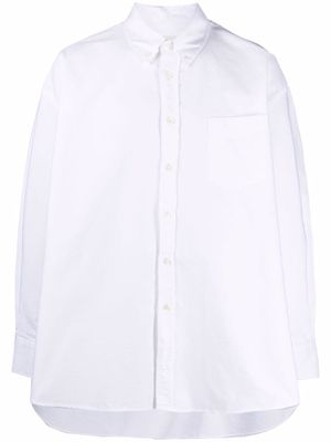 Our Legacy button-down cotton shirt - White