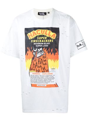 Haculla Firecracker Vintage T-shirt - White