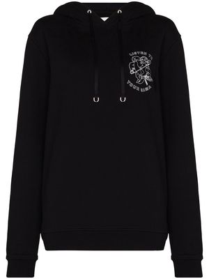 Shoreditch Ski Club Hartley oversized hoodie - Black