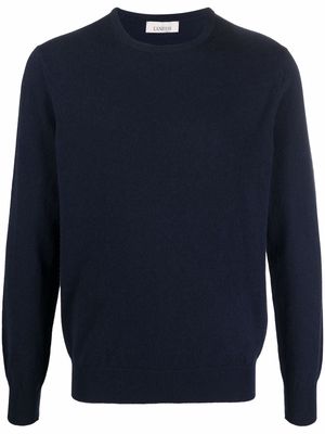 Laneus long-sleeved cashmere jumper - Blue