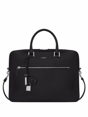 Saint Laurent Sac de Jour leather briefcase - Black