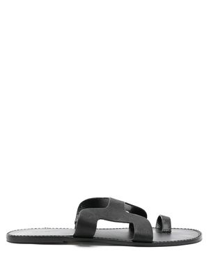 Osklen Ipanema slide sandals - Black