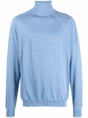 Christian Wijnants Komo roll-neck knit jumper - Blue