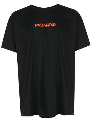 Anti Social Social Club Paranoid print T-shirt - Orange