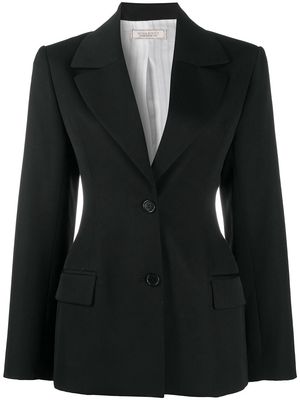 Nina Ricci fitted single-breasted blazer - Black