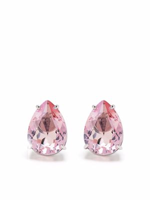 Swarovski Gema crystal stud earrings - Pink