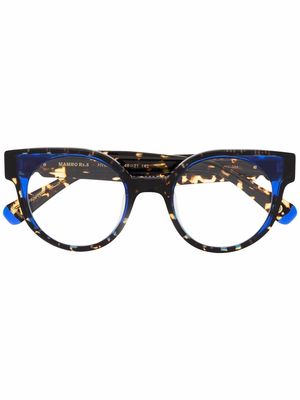 Etnia Barcelona Mambo Rx5 round-frame glasses - Blue