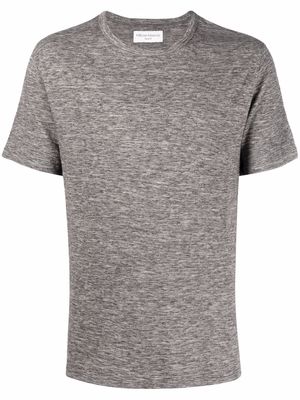 Officine Generale round neck short-sleeved T-shirt - Grey