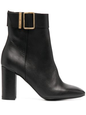 Tommy Hilfiger buckle-cuff ankle boots - Black