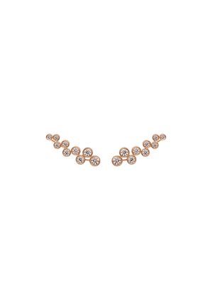 ALINKA SASHA diamond slider earrings - Pink