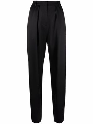 Magda Butrym high-waisted oversize tapered trousers - Black