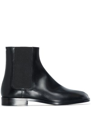 Maison Margiela Tabi leather Chelsea boots - Black