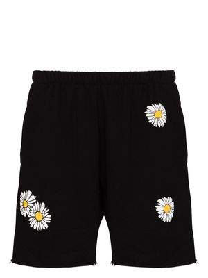 Natasha Zinko daisy-print shorts - Black
