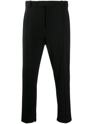 Ann Demeulemeester mid-rise tailored trousers - Black