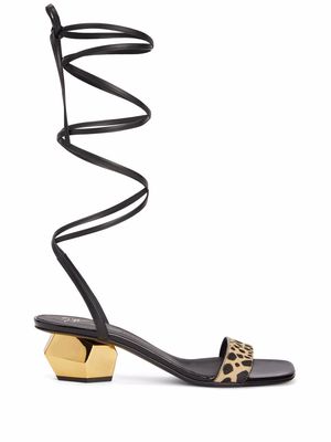 Giuseppe Zanotti Magentha criss-cross strap sandals - Brown