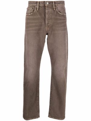 Acne Studios mid-rise straight jeans - Neutrals