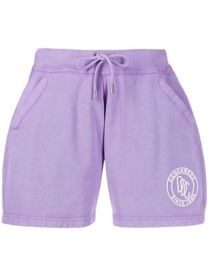 Dsquared2 logo detail shorts - Purple