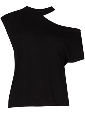 RtA Axel cut-out T-shirt - Black