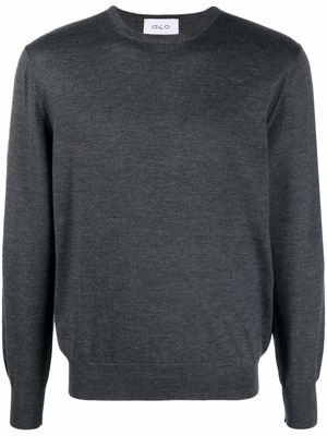 D4.0 crewneck wool jumper - Grey