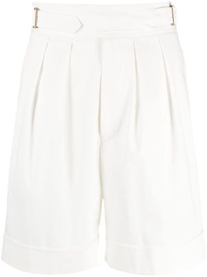 Lorena Antoniazzi buckled-waist shorts - White